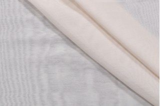 Super Batiste Sheer Drapery Fabric in Bone