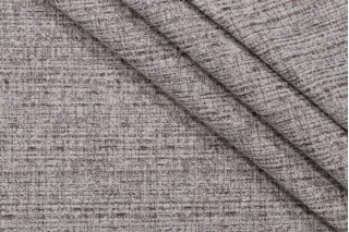 Jeffrey Texture Woven Chenille Upholstery Fabric in Cosmic Latte
