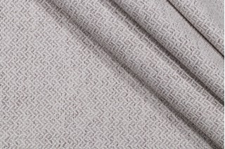 Faux Check Woven Upholstery Fabric in Smoke