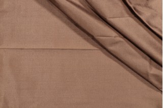 Solid Woven Silk Decorator Fabric in Saddle