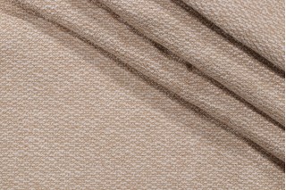 Textured Solid Woven Upholstery Fabric in Straw