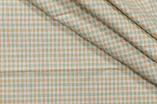 Check Woven Upholstery Fabric in Spring