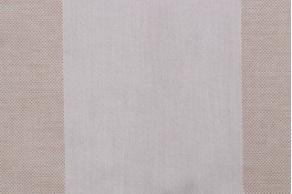 Stripe Woven Decorator Fabric in Taupe