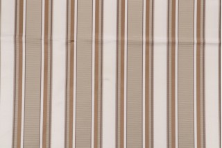 Hume Stripe Woven Decorator Fabric in Pumice