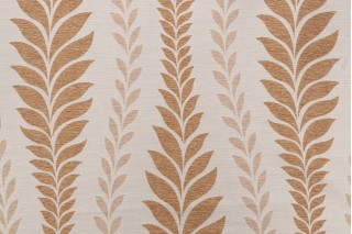 Zahra Leaf Woven Decorator Fabric in Topaz