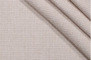 Crypton East Hampton High Performance Woven Chenille Upholstery Fabric in Parchment