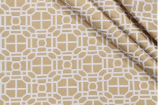 Bella Vista Woven Upholstery Fabric in Lemon Zest