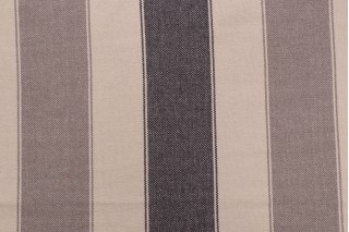 Lama Woven Upholstery Fabric in Black/Grey