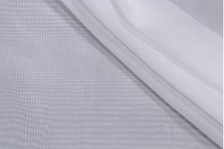 Compassion Sheer Drapery Fabric in Winter White