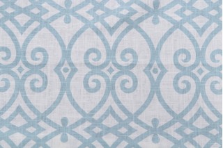 Aparna Printed Linen Blend Drapery Fabric in Patina