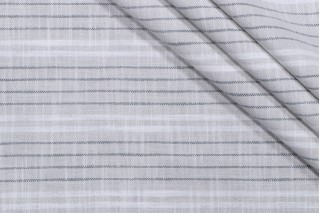 Bella Dura Home Kepler Latex Backed High UV Polyester Indoor/Outdoor Fabric in Fog 