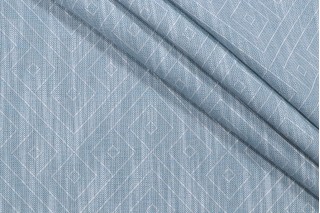 Bella Dura Home Birk High UV Polyester Indoor/Outdoor Fabric in Surfside 