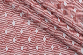 Bella Dura Home Alcado Woven Indoor/Outdoor Fabric in Persimmon 