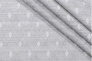 Bella Dura Home Alcado Woven Indoor/Outdoor Fabric in Fog 