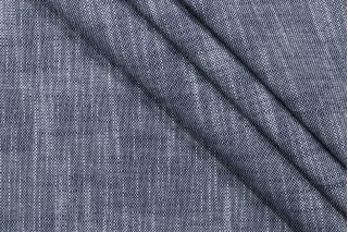 Bella Dura Home Firth Latex Backed High UV Polyester Indoor/Outdoor Fabric in Indigo 