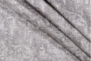 Caledonia Woven Upholstery Fabric in Grey