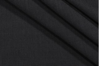 Sunbrella Canvas Woven Solution Dyed Acrylic Outdoor Fabric in Coal