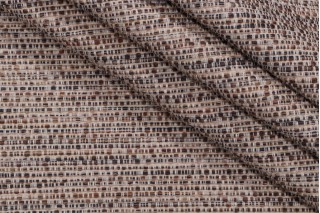 Rosco Woven Upholstery Fabric in Coffee