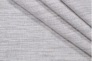 Ravi Woven Upholstery Fabric in Silver