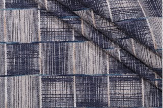Hamilton Barrett Woven Chenille Upholstery Fabric in Ensign 