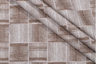 Hamilton Barrett Woven Chenille Upholstery Fabric in Mink 