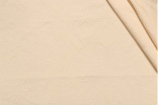 Thibaut Floral Damask Upholstery Fabric in Ivory