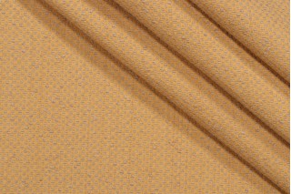 Scalamandre Carmen Woven Upholstery Fabric in Gold/Beige