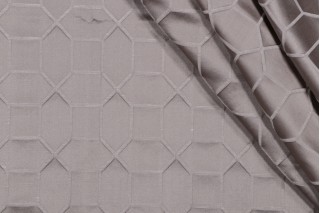Richloom Hyde Woven Decorator Fabric in Silver