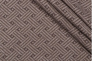 Heritage Fabrics Berwick Woven Upholstery Fabric in Coffee 