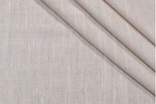 Covington Jefferson Linen Woven Drapery Fabric in Stonewash