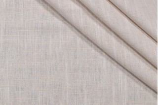 Covington Jefferson Linen Woven Drapery Fabric in Stonewash