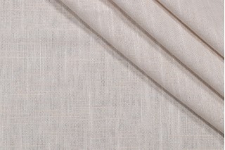 Covington Jefferson Linen Woven Drapery Fabric in Stonewash