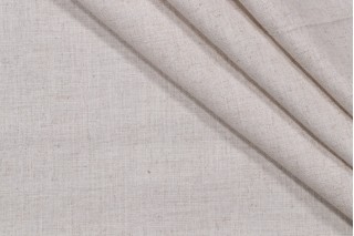 Covington Linden Woven Decorator Fabric in Linen