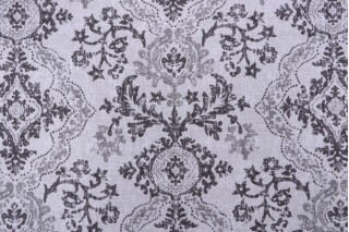 Magnolia Home Avalon Printed Cotton Drapery Fabric in Pebble 