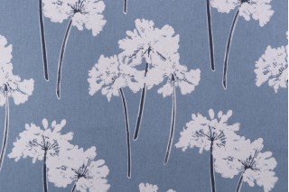 Magnolia Home Serenity Printed Cotton Drapery Fabric in Sail 