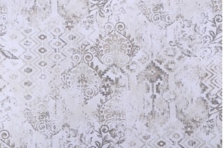Magnolia Home Austin Printed Cotton Drapery Fabric in Sand 