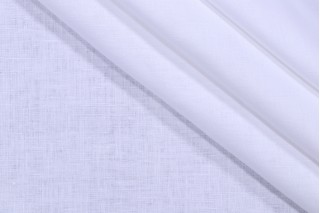 Clinton Woven Decorator Fabric in White