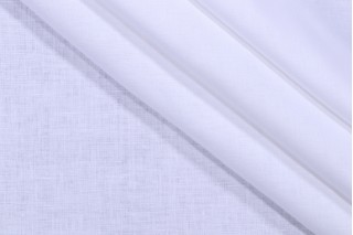 Clinton Woven Decorator Fabric in White