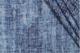PK Lifestyles River Grass Woven Decorator Fabric in Indigo 