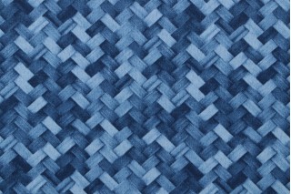 Richloom Mixes Printed Polyester Outdoor Fabric in Marine 