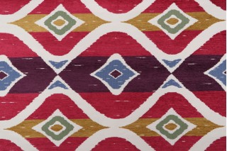 Mitar Woven Chenille Upholstery Fabric in Fiesta 