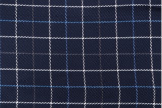 Tallyho Woven Upholstery Fabric in Navy