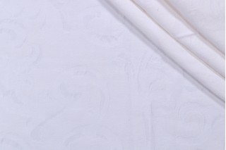 Alicia Matelasse Upholstery Fabric in Bleach