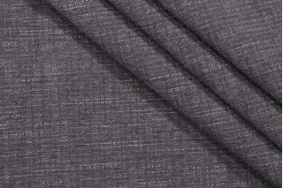 Maxwell Woven Chenille Upholstery Fabric in Smoke