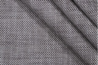 Robert Allen Hicks Weave BK Woven Upholstery Fabric in Eclipse