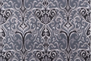 Magnolia Home Winchester Printed Cotton Drapery Fabric in Midnight