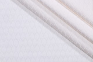 Valiant Fabrics Caprice Damask Decorator Fabric in Ivory 