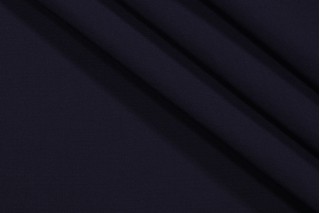 SunReal Solid Canvas Woven Solution Dyed Acrylic Outdoor Fabric in Navy 