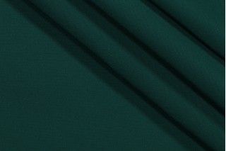 SunReal Solid Canvas Woven Solution Dyed Acrylic Outdoor Fabric in Forest Green 