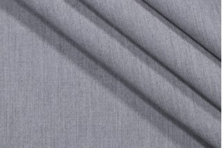 SunReal Solid Canvas Woven Solution Dyed Acrylic Outdoor Fabric in Granite 